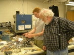 2006/4/19 Peter and Peter are talking about frame design of SCF comparing with that of previous one.