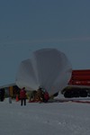 Balloon is inflating.